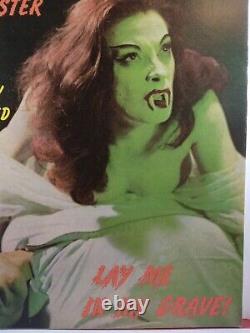 Thriller #2 Nice 7.0 Fn/vf Tempest 1962 Controversial Vampire Horror Magazine
-> Thriller #2 Bel exemplaire 7.0 Fn/vf Tempest 1962 Magazine controversé d'horreur de vampires