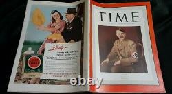 Time Magazine, 14 Avril 1941 Hitler Spring Is Here World War Voir Photos