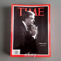 Time Magazine : 7 enjeux politiques Trump, Elon, Jimmy Carter, Kamala Harris