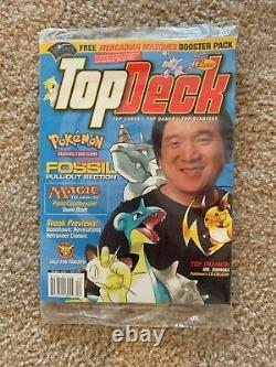 Top Deck Vol. 1 Numéro 1, Décembre 1999 Avec Magic Pack Et Pokemon Card Sealed
