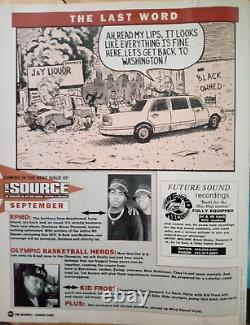 Tres Rare Source Magazine Too Short L. A. Riots Août 1992 #35 Hip Hop