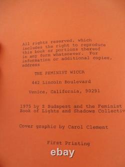 Très rare 1ère édition du livre féministe des lumières et des ombres 1975 1er tirage