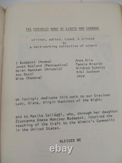 Très rare 1ère édition du livre féministe des lumières et des ombres 1975 1er tirage