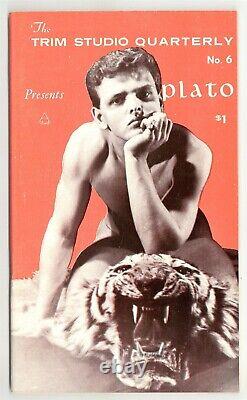 Trim Studio Trimestriel #6 Plato Joe Cali Années 1950 Lynn Womak 72p Gay Physique 22764