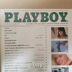 Troisième Édition Octobre 1993 Playboy Magazine Jerry Seinfeld Pac 10 Filles