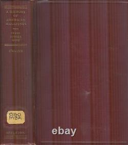 Une histoire des magazines américains, 1741-1850