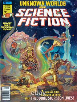 Unknown Worlds Of Science Fiction Magazine (série Complète.)