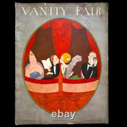 Vanity Fair Magazine - Décembre 1924, Couverture A. H. Fish, Colette, Pavlova, H Hayes