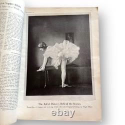 Vanity Fair Magazine - Décembre 1924, Couverture A. H. Fish, Colette, Pavlova, H Hayes