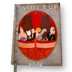 Vanity Fair Magazine - Décembre 1924, Couverture A. H. Fish, Colette, Pavlova, H Hayes