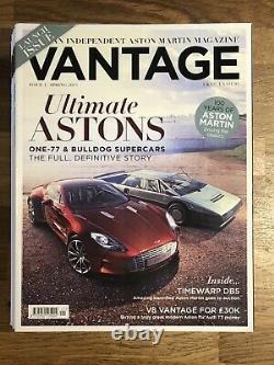 Vantage Magazine Numéros 1 2 3 4 5 6 7 8 9 10 11 12 Aston Martin V8 V12 Vanquish