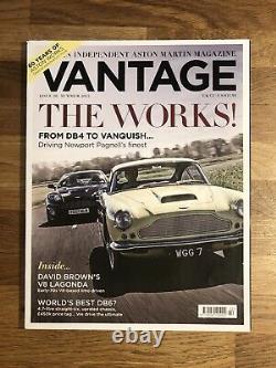 Vantage Magazine Numéros 1 2 3 4 5 6 7 8 9 10 11 12 Aston Martin V8 V12 Vanquish