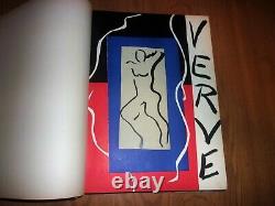 Verve Magazine Vol. 1 N ° 1,2,3,4 Lié Excellent État Complet Rare