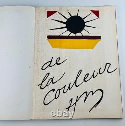Verve Vol 4 No 13 1945 Henri Matisse De La Couleur Icare Lithographies 1ère Édition