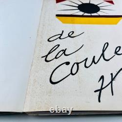 Verve Vol 4 No 13 1945 Henri Matisse De La Couleur Icare Lithographies 1ère Édition