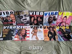 Vibe 10 Magazine Lot Soul Hip-hop Nouveau Jack Swing 2pac Biggie