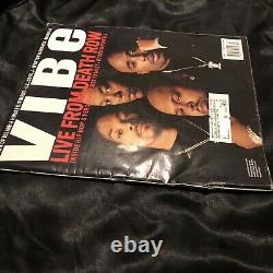 Vibe Magazine Février 1996 Live From Death Row Tupac Dre Snoop Suge