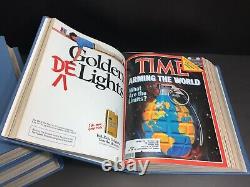 Vintage 1981 Temps Magazine Toute L'année Ensemble Complet Dossiers