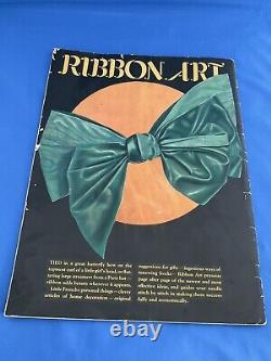 Vintage American Ribbon Art Early Edition 1900's