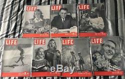 Vintage Life Magazine Beaucoup (28)! Années 1940, Années 1950! Great Photos Voir La Description