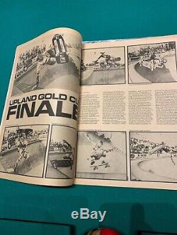 Vintage Magazine Thrasher Skateboard 1981 Large Print 1er Problème Forme Solide Rare