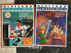 Vintage Nintendo Puissance Magazines Lot De 21, 1988-1991 Vg, G Et F Condition
