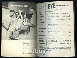 Vintage Novembre 1952 Magazine Eye Vol. 2, Numéro 2. 8 Couverture Marilyn Monroe