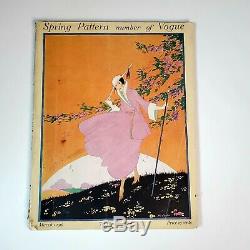 Vintage Vogue Magazine Motif Printemps Nombre De Vogue 1 Mars, 1916 Amazing