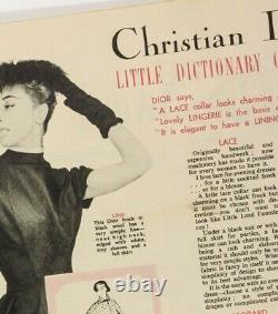 Vivien Leigh CHRISTIAN DIOR ON FASHION Diana Cooper WOMAN'S ILLUSTRATED magazine <br/>Translation: Vivien Leigh CHRISTIAN DIOR SUR LA MODE Diana Cooper magazine WOMAN'S ILLUSTRATED