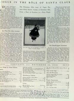 Vogue Magazine Lingerie Numéro 1 Janvier 1917 Art Couverture Par Claire Avery Fashion
