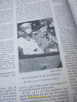 Volume Relié de TIME Magazine Avril-Juin 1932 Rare Original