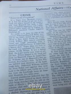 Volume Relié de TIME Magazine Avril-Juin 1932 Rare Original