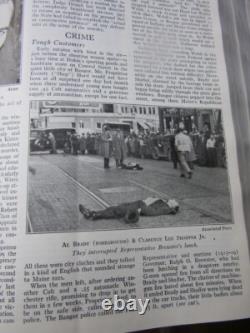 Volume relié de TIME Magazine Octobre-Décembre 1937 Original rare