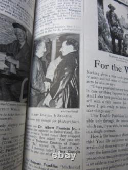 Volume relié de TIME Magazine Octobre-Décembre 1937 Original rare