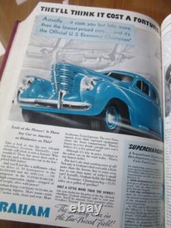 Volume relié de TIME Magazine Octobre-Décembre 1937 Original rare