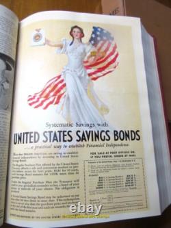 Volume relié du magazine TIME Juillet-Septembre 1937 Rare Original