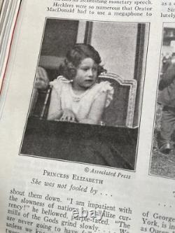 Volume relié du magazine TIME de janvier à juin 1934, rare et original