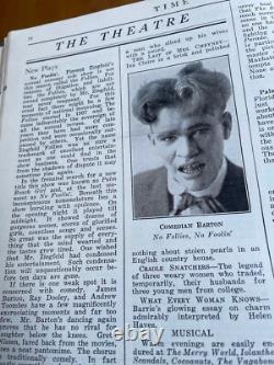 Volume relié du magazine TIME juillet-décembre 1926, original rare