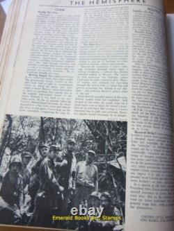 Volume relié original de TIME Magazine avril-juin 1957 capsule temporelle rare