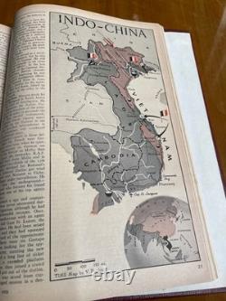 Volume relié original de TIME Magazine juillet-septembre 1953 capsule temporelle rare