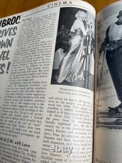 Volume relié original du magazine TIME, janvier-mars 1953, rare capsule temporelle