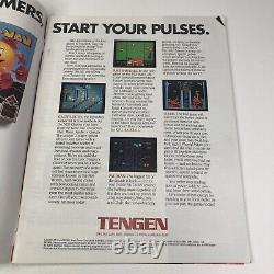 Vtg Egm Jeux Électroniques Mensuel Jeux Vidéo Magazine #1 Mai 1989 Mega Man 2