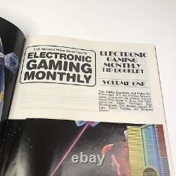 Vtg Egm Jeux Électroniques Mensuel Jeux Vidéo Magazine #1 Mai 1989 Mega Man 2