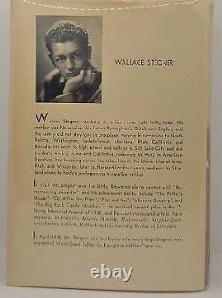 Wallace Stegner Une Nation Première Édition Signée