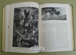 War Magazine De Pearson Des Mondes 1er Ed 1897 Antique Science-fiction Wells