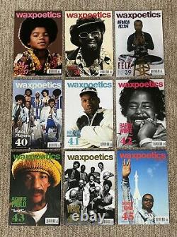 Wax Poetics Magazine Complete Collection #1-50 Plus Xtras Jazz Funk Soul Hip Hop
