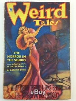 Weird Tales Juin 1935 -robert E. Howard Conan Beyond The Black River Vg