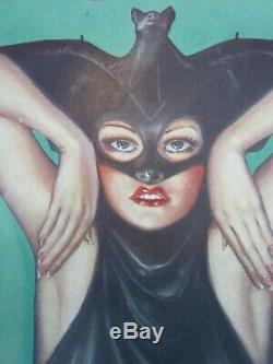 Weird Tales Octobre 1933 Howard Conan Iconic Brundage Batwoman Cover! Nice Réserver