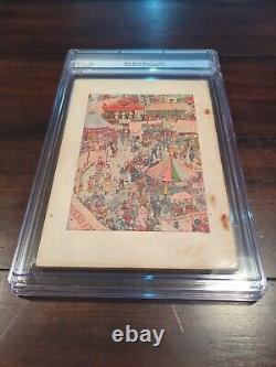 Wide World Magazine 1934 Klaniste KKK Couverture CGC 4.5 Pages Blanches Horreur Pulp