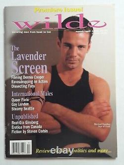 Wilde Magazine Première Édition Mars/avril 1995 Publié Par Scott O'hara